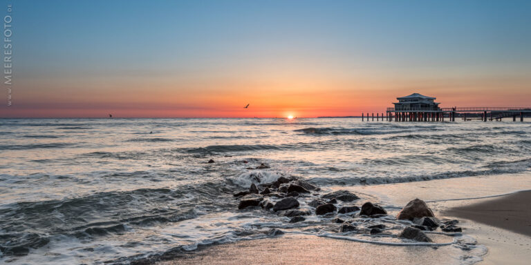 Sonnenaufgang am Timmendorfer Strand